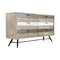 Armen Living Bridges 6 Drawer Dresser in Two Tone Acacia Wood LCBRDRGR - alternate 2
